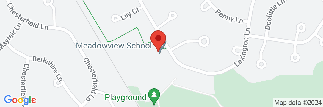 Map of Meadowview School, 291 Lexington Lane, Grayslake, IL 60030